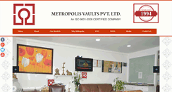 Desktop Screenshot of metropolisvaults.com